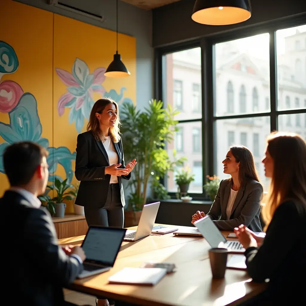 Rappresentazione visiva di pacchetti strategici per le imprese.