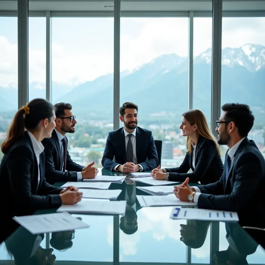 Un grafico che mostra l'analisi della strategia organizzativa.